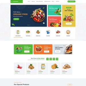 Website template for Fd1991 Food