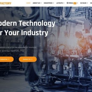 AT Factory - Joomla Template